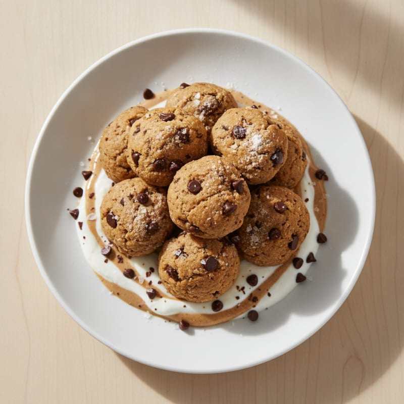 No-Bake Chocolate Chip Protein Bites