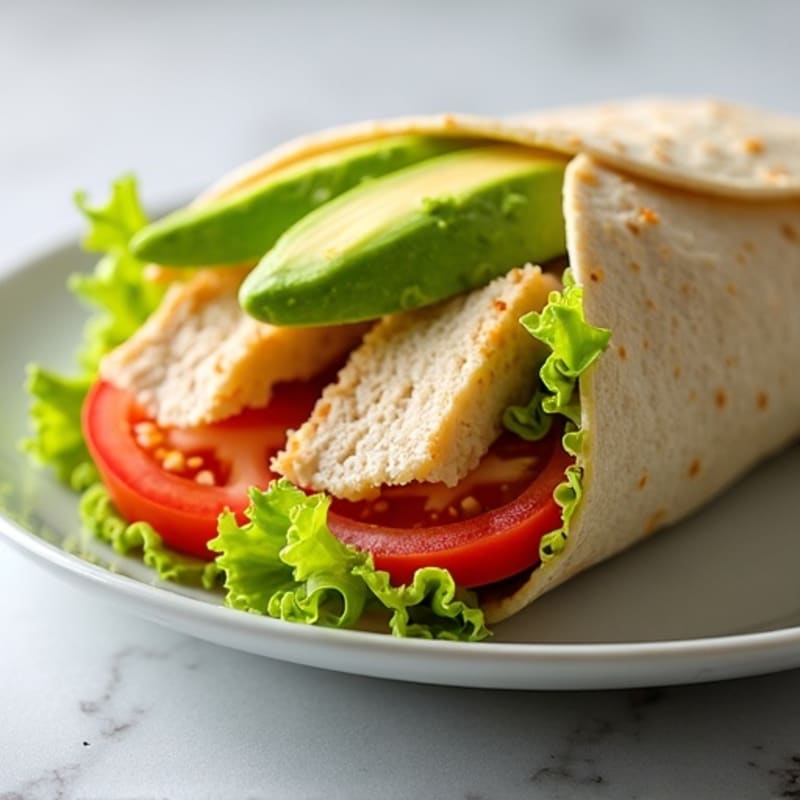 Fresh Turkey Avocado Wrap
