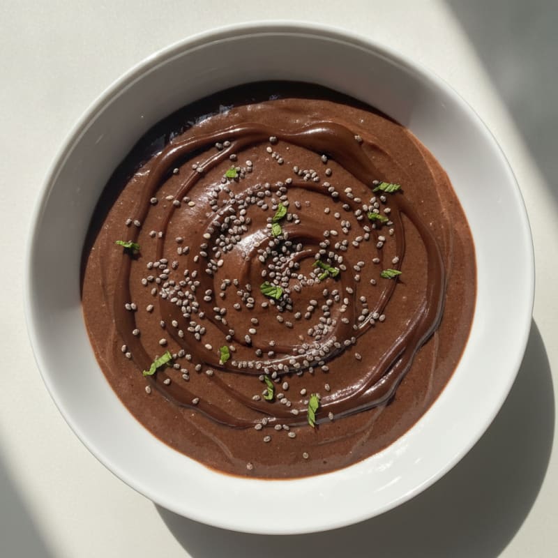Silky Chocolate Protein Pudding
