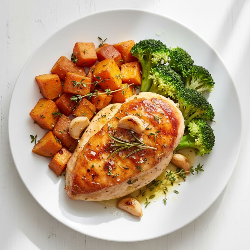 Garlic Herb Roasted Chicken