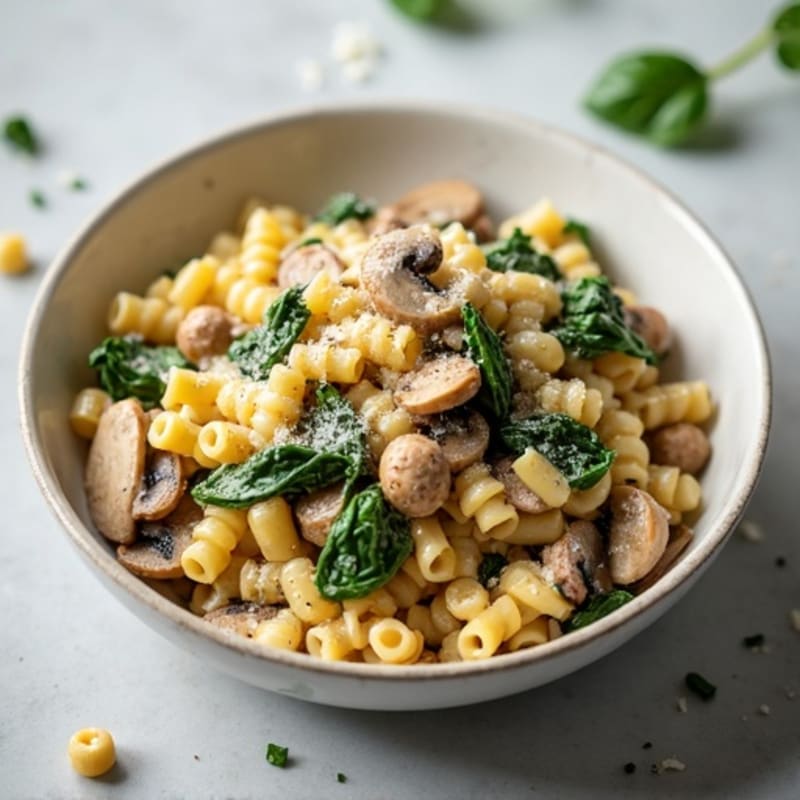 Creamy Truffle Mushroom Whole Grain Pasta