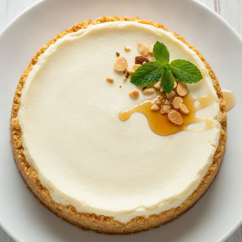 Creamy Greek Yogurt Protein Cheesecake