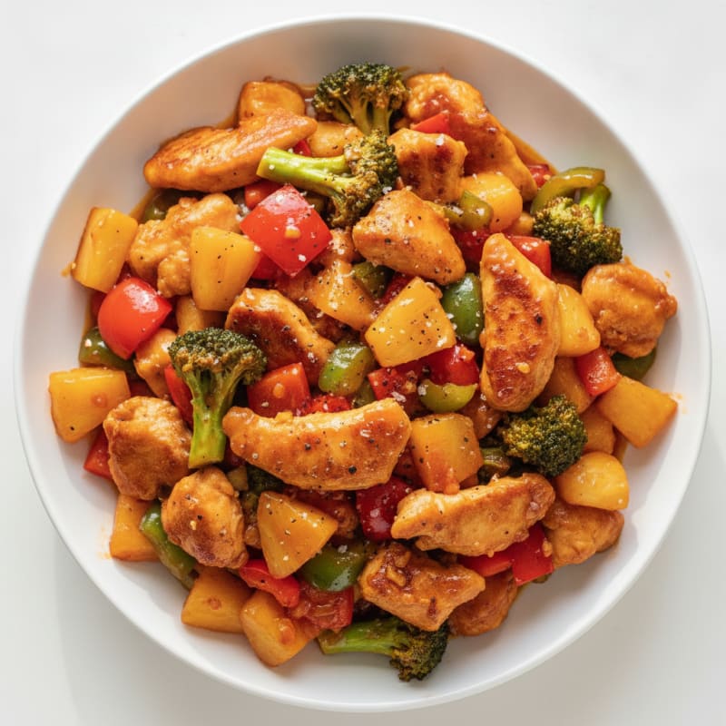 Sweet and Sour Chicken Stir-Fry