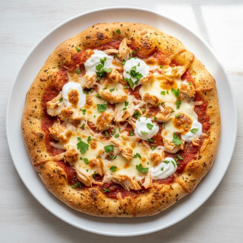 Garlic Herb Pizza Crust
