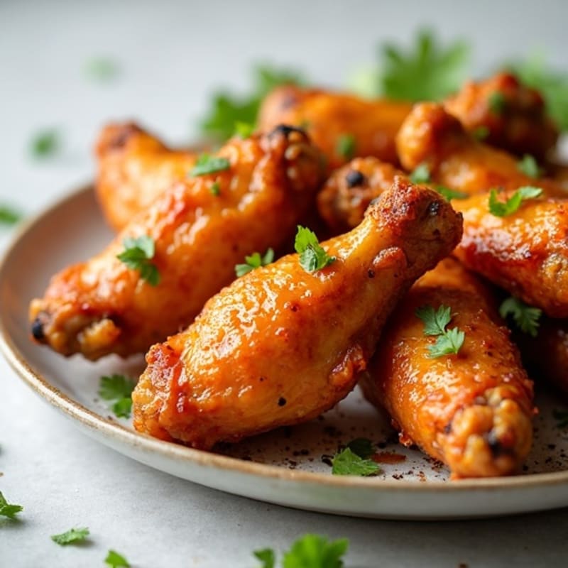 Crispy Baked Honey-Garlic Wings