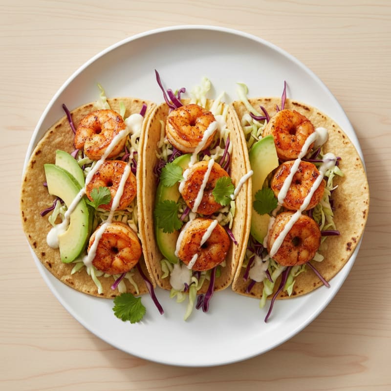 Smoky Chili-Lime Shrimp Tacos
