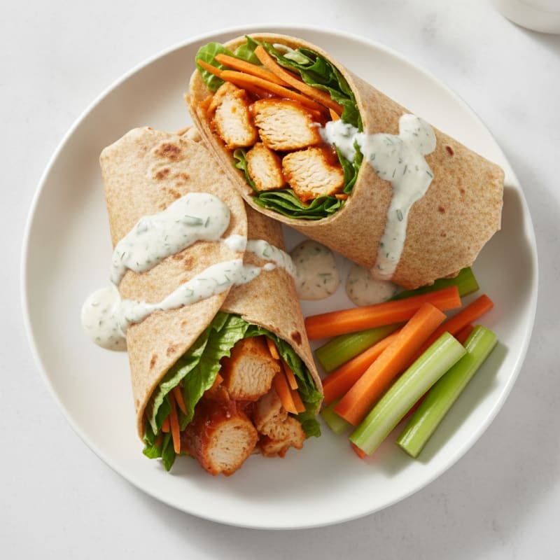Buffalo Ranch Chicken Wrap