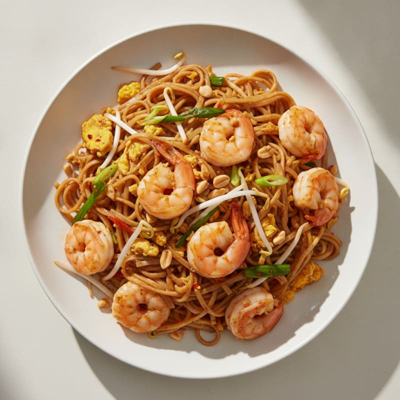 Shrimp Pad Thai Noodles