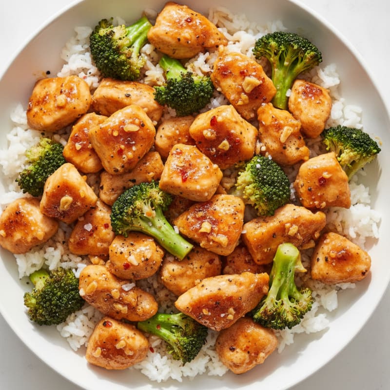 Sweet Chili Chicken & Broccoli Bowl