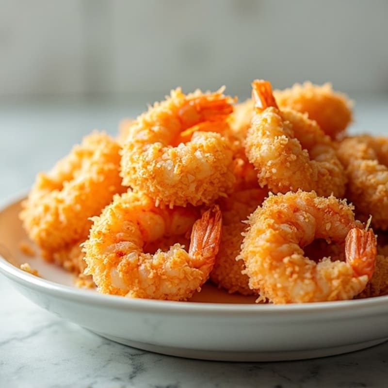 Crispy Coconut-Crusted Baked Shrimp