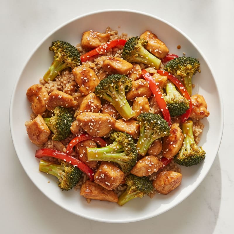 Teriyaki Chicken and Broccoli Stir-Fry