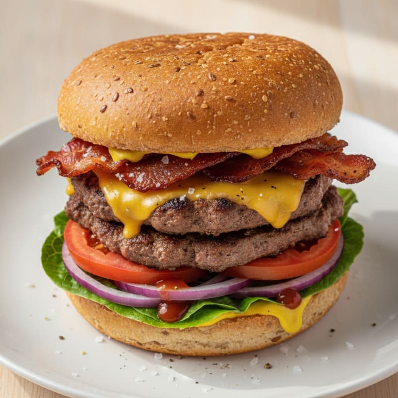 Double Bacon Cheeseburger