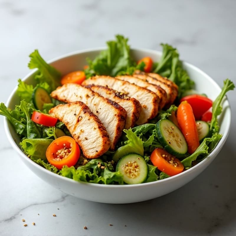 Fresh Asian Sesame Chicken Salad
