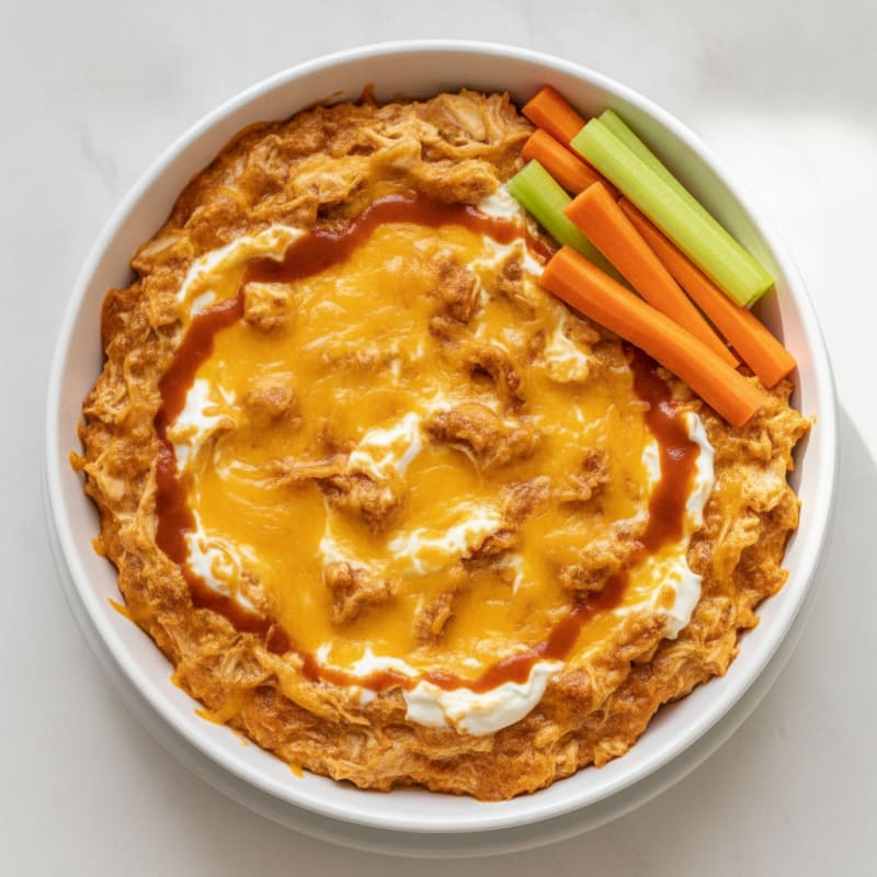 Buffalo Chicken Dip with Cream Cheese