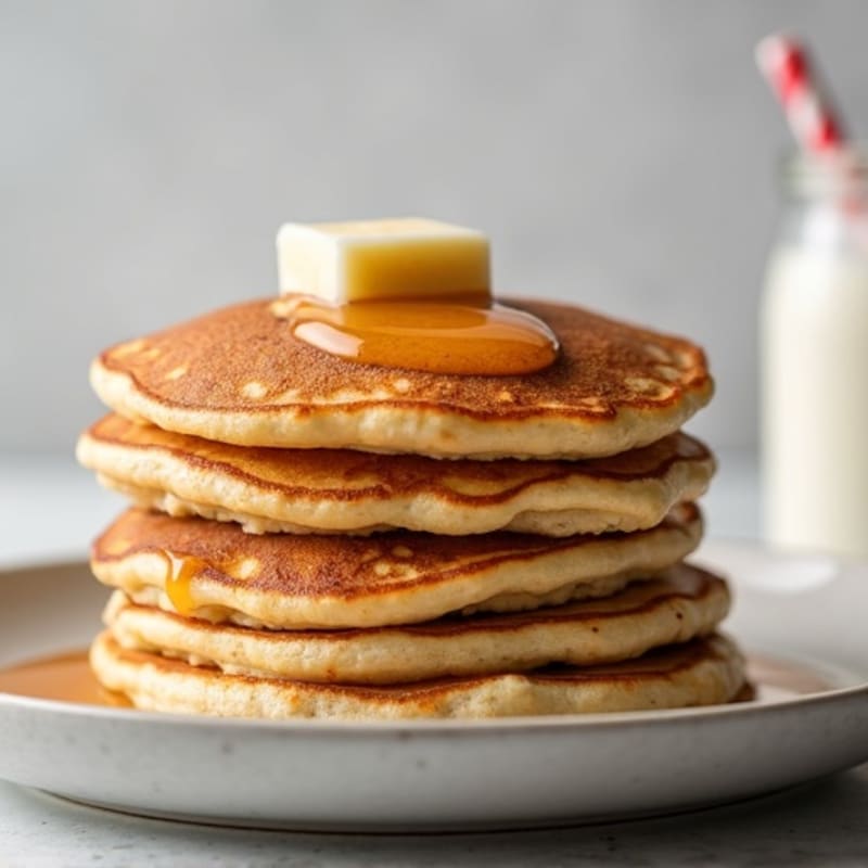 Fluffy Greek Yogurt Protein Pancakes