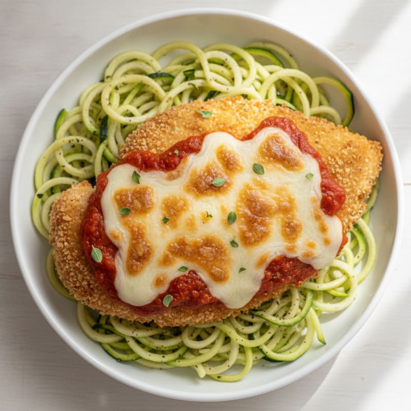 Baked Chicken Parmesan with Marinara