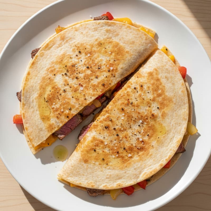 Steak and Cheese Quesadillas