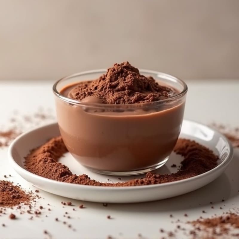 Silky Chocolate Protein Pudding