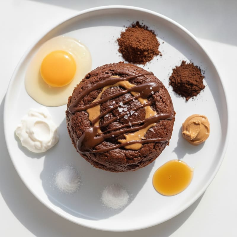 Decadent Chocolate Protein Mug Cake