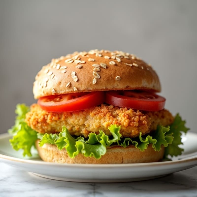 Healthy Crispy Chicken Sandwich