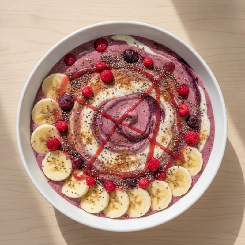 Fruity Protein Cocktail Smoothie
