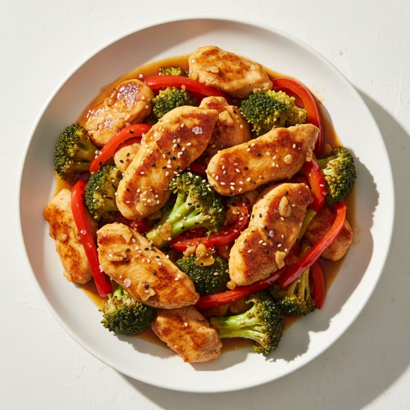 Teriyaki Chicken and Broccoli Stir-Fry