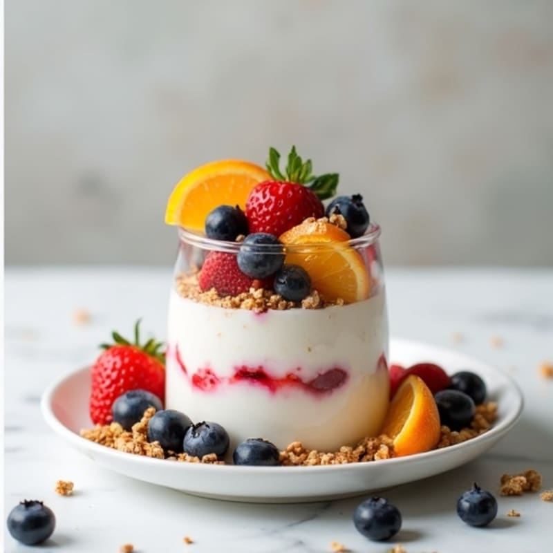 Creamy Berry Citrus Yogurt Parfait