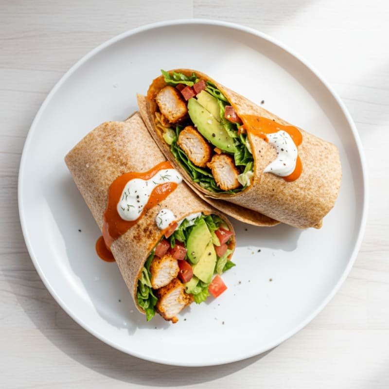 Buffalo Ranch Chicken Wrap