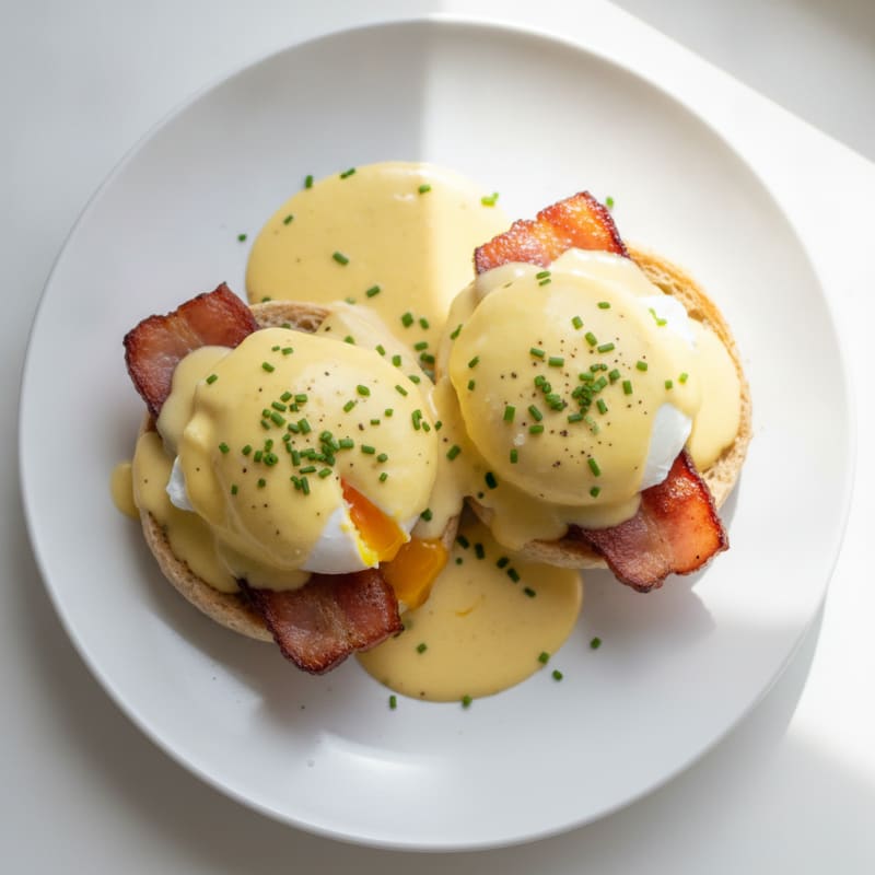 Classic Eggs Benedict with Hollandaise