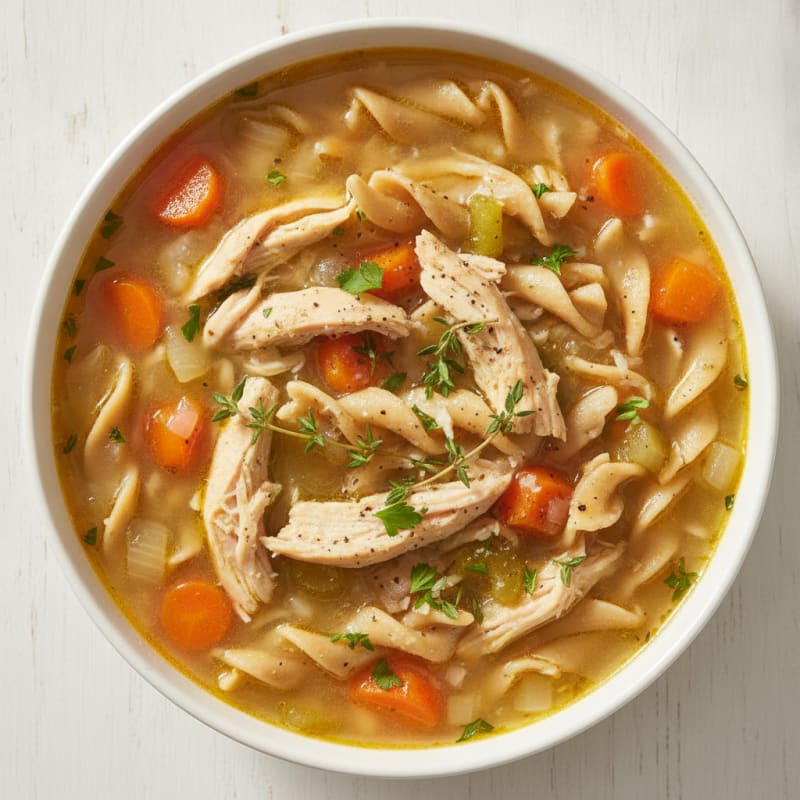 Hearty Chicken Noodle Soup