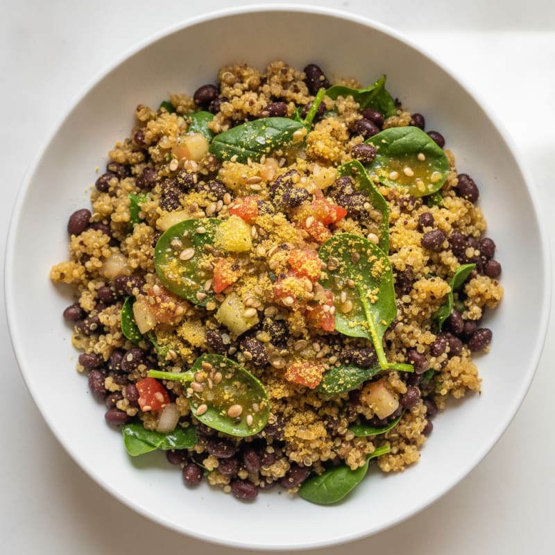 Hearty Quinoa Black Bean Bowl