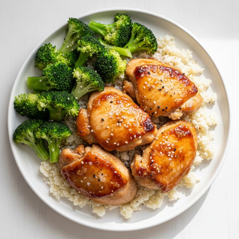 Honey-Garlic Glazed Chicken Thighs