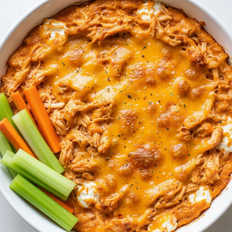 Buffalo Chicken Dip with Cream Cheese