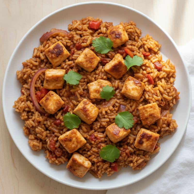 Chipotle Chicken and Rice Skillet
