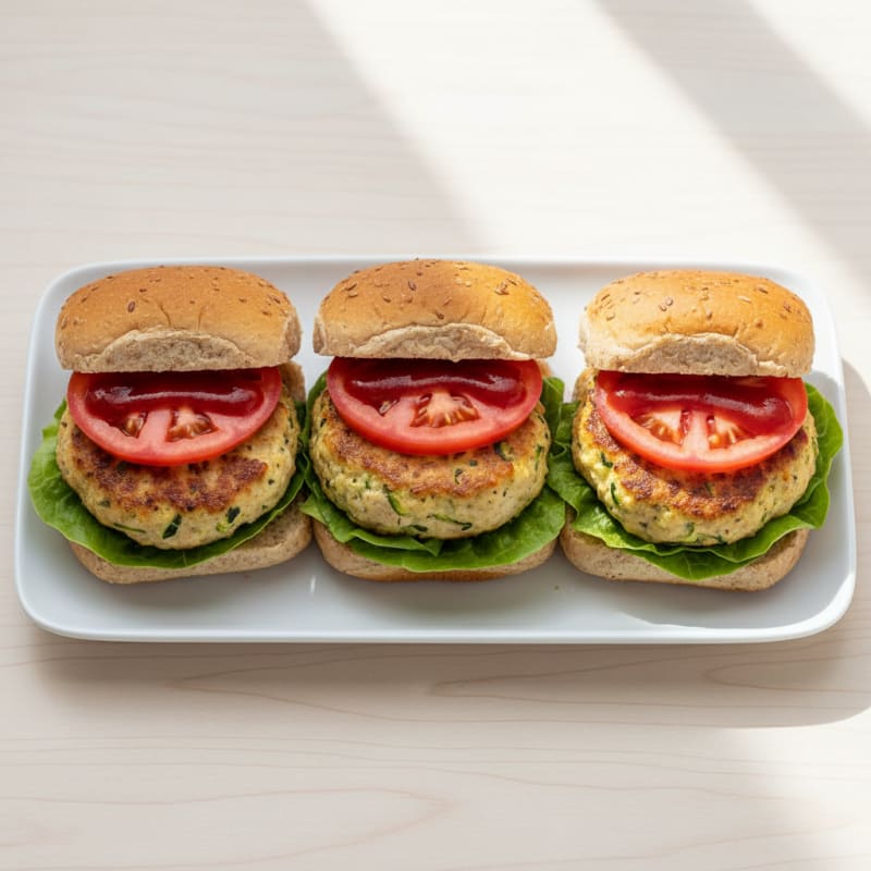 Juicy Pan-Seared Turkey Burger Sliders
