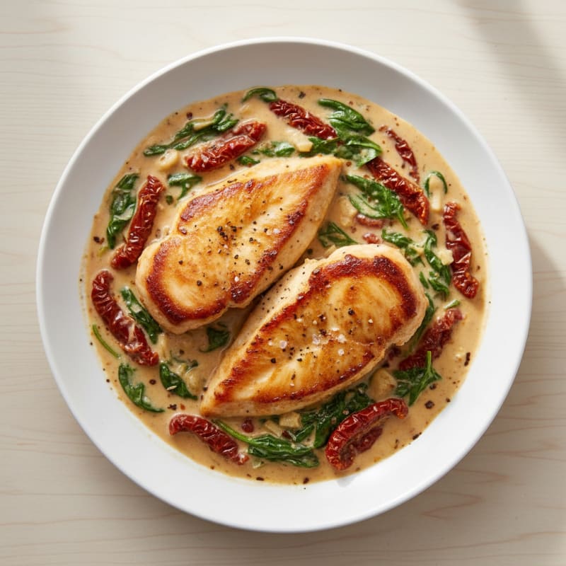 Creamy Tuscan Chicken Skillet