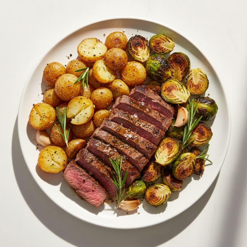 Garlic Herb Tri-Tip with Roasted Vegetables