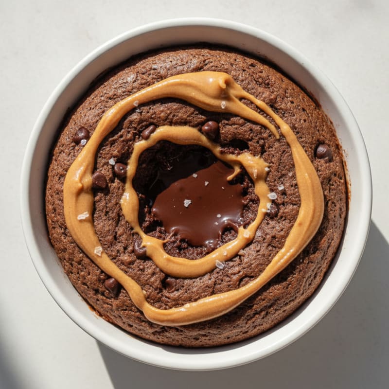 Decadent Chocolate Protein Mug Cake