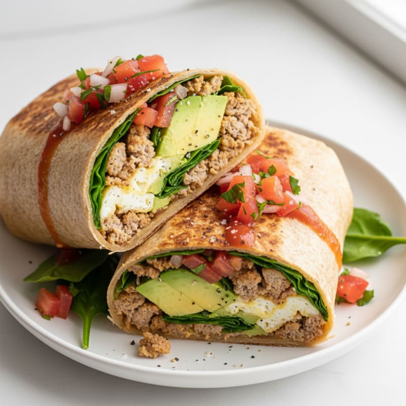 Ultimate Loaded Breakfast Burrito