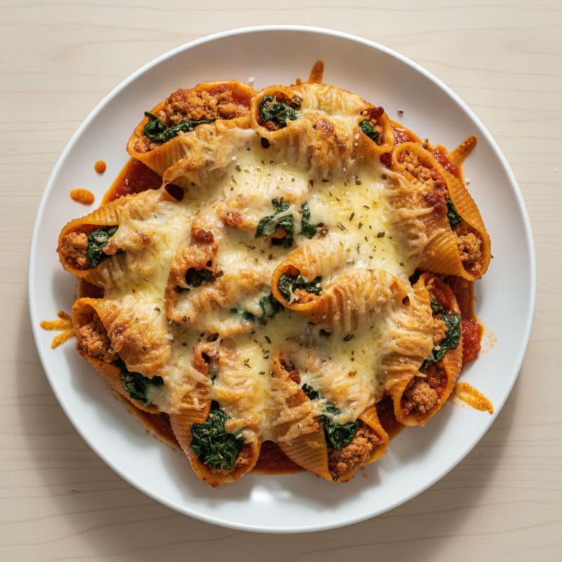 Spinach & Ricotta Stuffed Shells