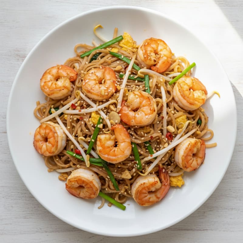 Shrimp Pad Thai Noodles