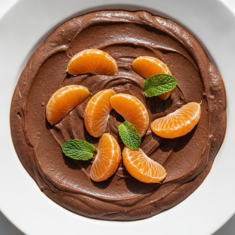 Silky Chocolate Protein Mousse with Espresso