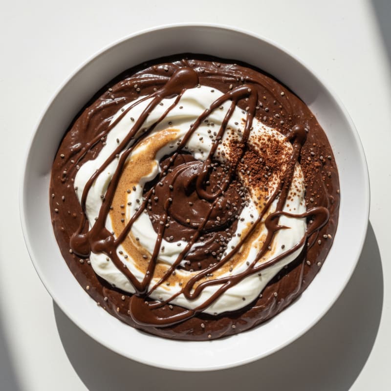Silky Chocolate Protein Pudding