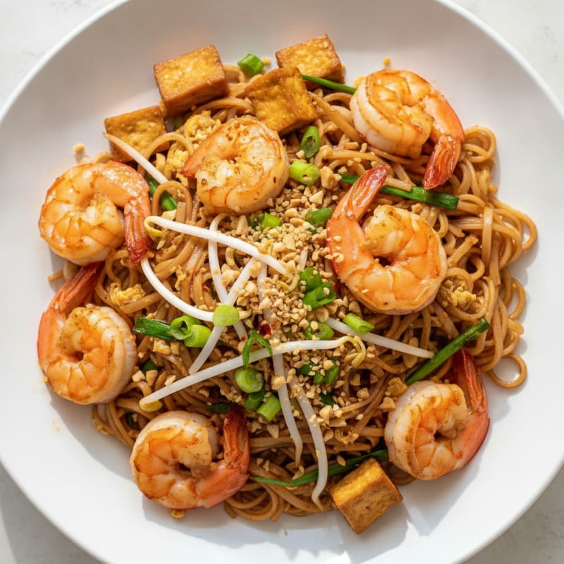 Shrimp Pad Thai Noodles