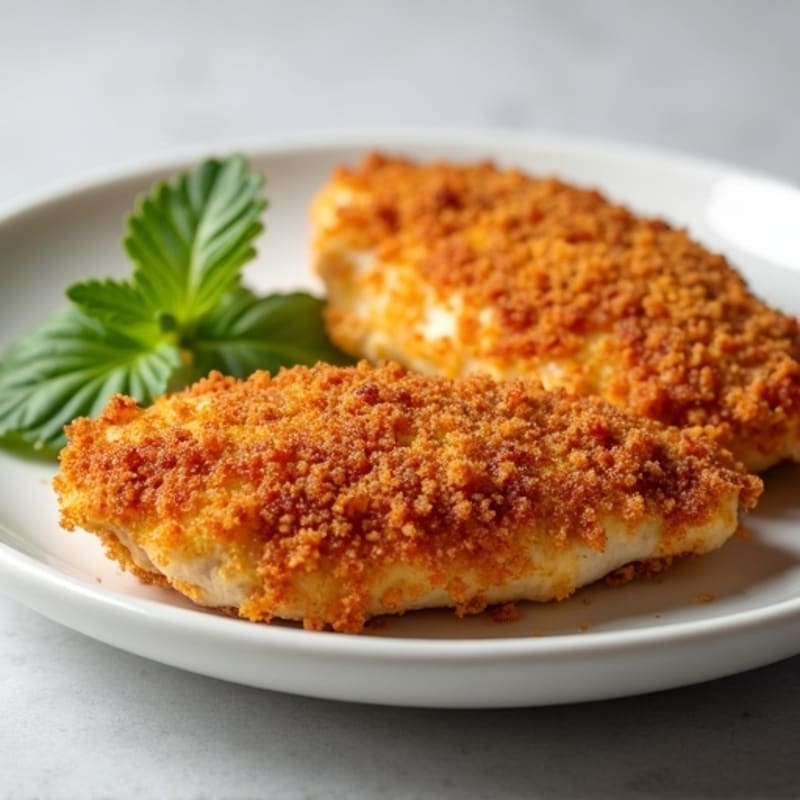 Oven-Baked Crispy Almond-Crusted Chicken