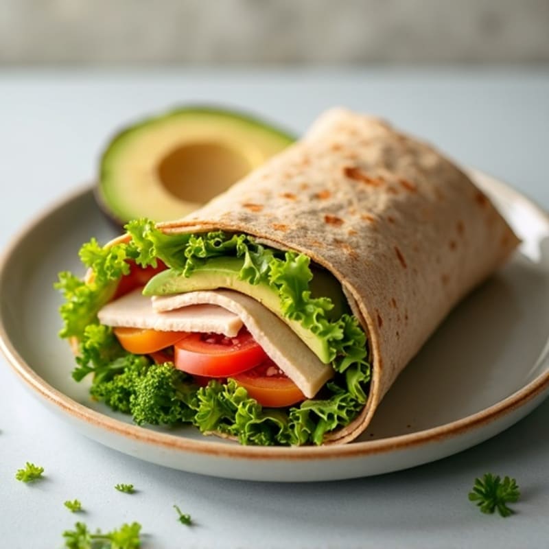 Fresh Turkey Avocado Wrap