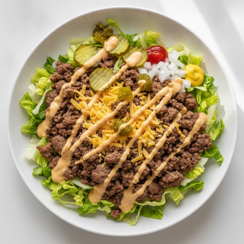 Big Mac Protein Bowl