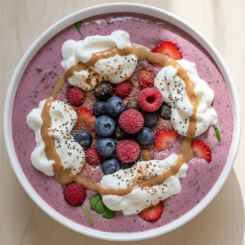 Mixed Berry Yogurt Smoothie