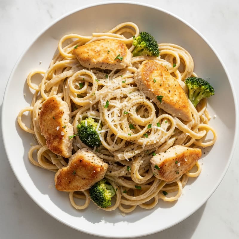 Chicken Alfredo Fettuccine