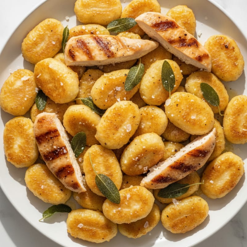 Ricotta Gnocchi with Sage Butter Sauce